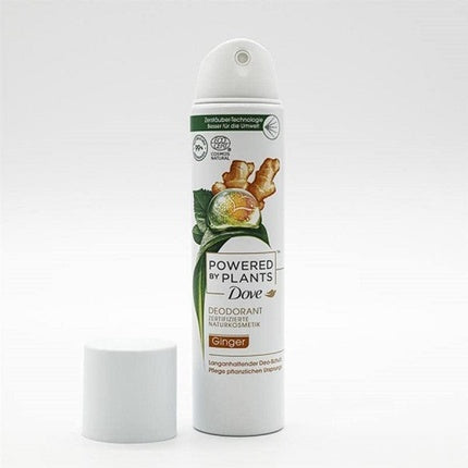 Dove Powered By Plants Ginger Deodorant with Plant-Based Ingredients 75ml Dove