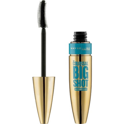 Maybelline New York Volum'Express The Colossal Big Shot Waterproof Mascara for Volume 9.5ml Leather Black