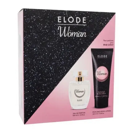 ELODE Woman Eau de Parfum and Body Lotion Set 100ml - Pack of 2 Elode