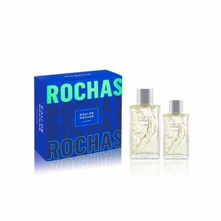 Eau De Rochas Homme - Eau De Toilette Spray 100ml Set 2 Pieces par Rochas