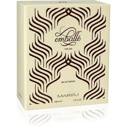 EMBALLE by Maryaj Eau De Parfum for Women 100ml Luxurious Fragrance with Citrus Freshness Exquisite Florals and Sensual Amber Base Empowering Sophisticated Scent Maryaj