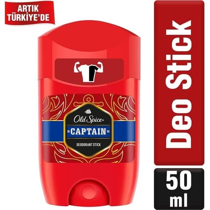 Old Spice Deep Sea Deodrant Stick 50ml Without Aluminum for Men Captain Fragrance