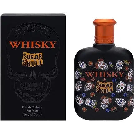 EVAFLORPARIS Whisky Sugar Skull Eau De Toilette 100ml Parfum  Spray Pour Homme Evaflor paris