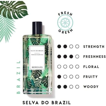 Berdoues Selva Do Brazil Cologne Grand Cru Eau de Cologne (EDC) Mixte