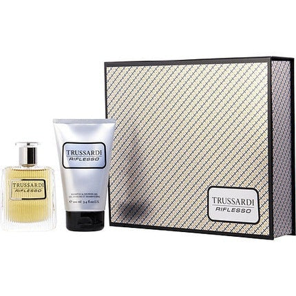 Trussardi Riflesso Eau de toilette  Spray 1.7oz & Shampoo and Shower Gel 3.3oz Maison des fragrances