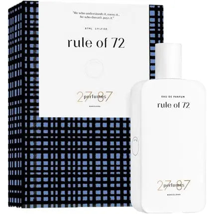 Eau De Parfum 27 87 Rule Of 72 87ml 27 87