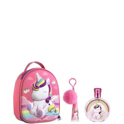 Eau My Unicorn Daypack Cologne 100ml and Lip Gloss Set Avec Charm Air Val