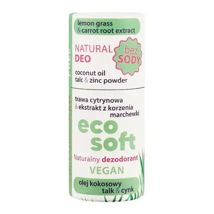 Ecosoft Sensitive Natural Deodorant Stick Without Soda 40g Ecosoft