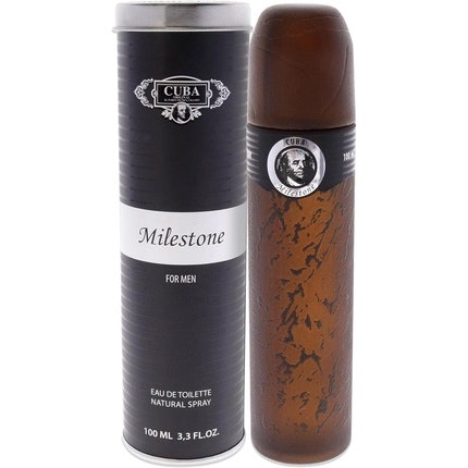 Cuba Cuba Milestone Pour Homme 3.3 oz, 1oz équivaut à 30ml Eau de toilette  Spray Cuba