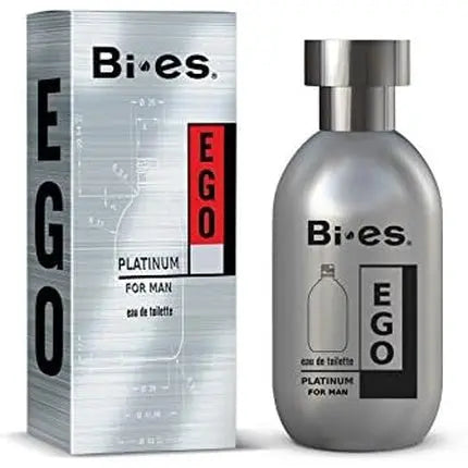 Ego Platinum by Bi-Es Men EDT 100ml Fragrance Made in EU Bi Es