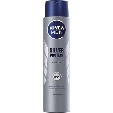 Nivea Men Silver Protect antiperspirant spray 48H 250ml Maison des fragrances