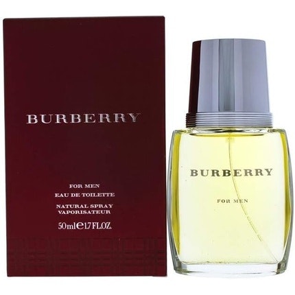 Burberry Classic Men Eau De Toilette 50ml In Maroon Box Spray