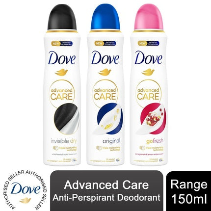 Dove Advanced Care 72H Antiperspirant Deodorant for Women 150ml Dove