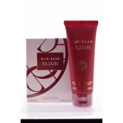 Elie Saab Elixir Eau De Parfum spray 100ml + 75ml Scented Body Lotion Elie Saab