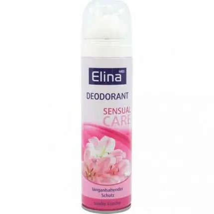 Elina Med Deodorant Spray 150ml Sensual Care Gentle Fresh Long-lasting Scent Elina Med