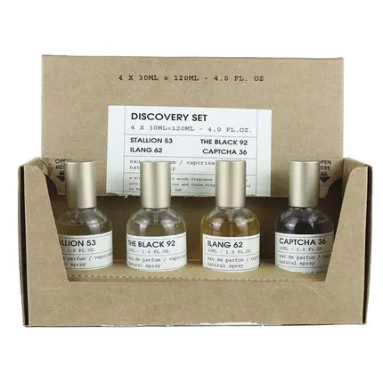 Emper Discovery Set Of 4 Fragrances - 30ml Each: Stallion 53, The Black 92, Ilang 62, Captcha Emper