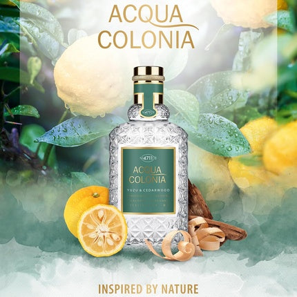 Acqua Colonia 4711 Acqua Colonia Yuzu & Cedarwood - Focusing Wellness Eau de Cologne (EDC) Mixte