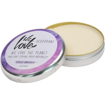 We Love The Planet Lovely Lavender Deodorant Cream 48g We Love The Planet