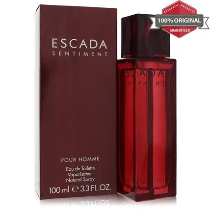 Escada Sentiment Cologne 3.4oz EDT Spray for Men Escada