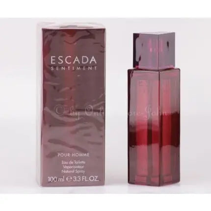 Escada Sentiment Eau de Toilette Pour Homme 100ml Escada