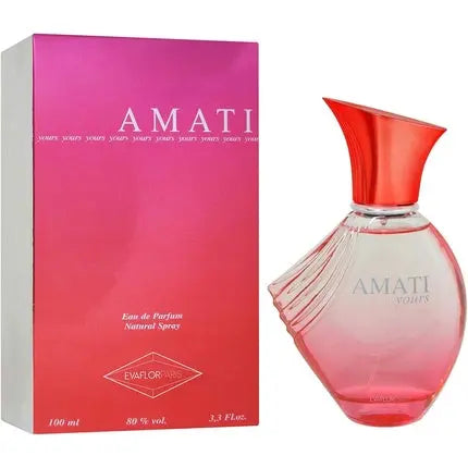 Evaflorparis Amati Yours Eau de Parfum for Women Perfume Spray 100ml Evaflor