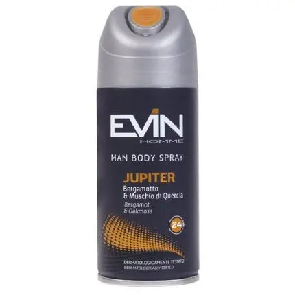 Evin Deodorant Spray 150ml for Men - Jupiter Evin