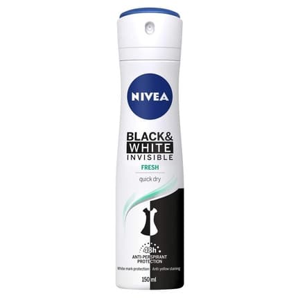 Nivea Invisible For Black & White Fresh Antiperspirant Déodorant (Déo) Mixte 150ml