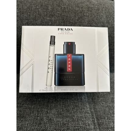 Prada Luna Rossa Ocean 1.6+ 2021 Release Eau de Cologne 0.33oz Unisexe