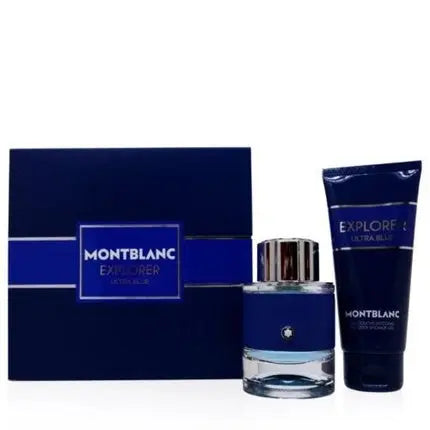 Explorer Ultra Blue Mont Blanc Set for Men - New in Box Montblanc