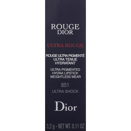 Christian Dior Rouge Dior Ultra Rouge Lipstick 851 Ultra Shock