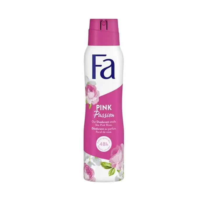 FA Pink Passion Deodorant Spray 150ml FA