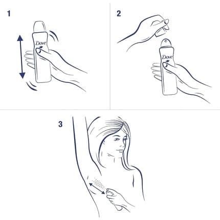 Dove Deodorant Coconut & Jasmine Flower Déodorant (Déo) Mixte