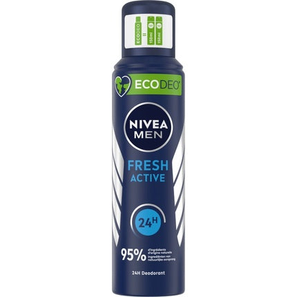 Nivea Men Deodorant Spray Fresh Active 125 Ml Nivea