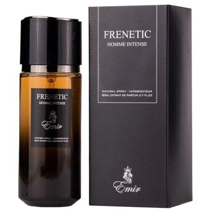 Paris Corner Emir Frenetic Homme Intense 80ml 2.7 oz, 1oz équivaut à 30ml Extrait Spray Sealed Emir