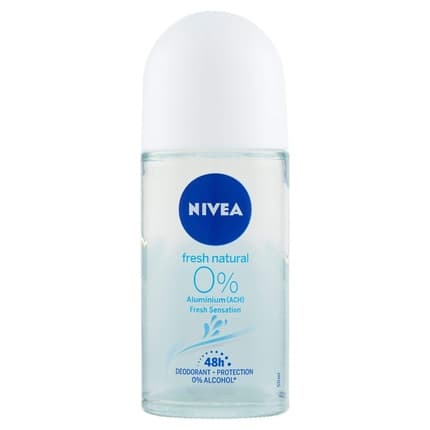 Nivea Fresh Natural 0 Roll On Deodorant Déodorant (Déo) Mixte 50ml