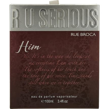 Rue Broca R U Serious Him Eau de Parfum (EDP) Mixte 100ml
