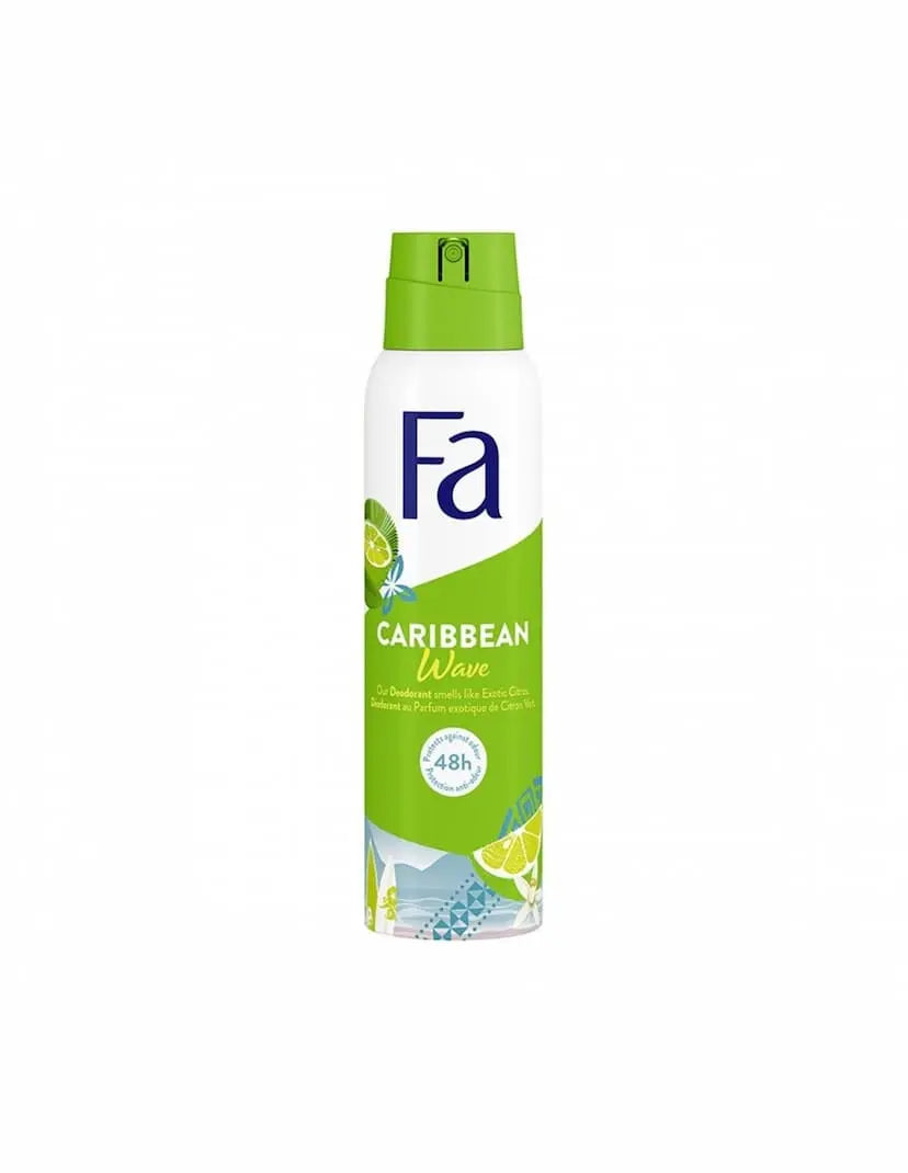 Fa Caribbean Wave Deodorant Spray Lemon 150 ml FA