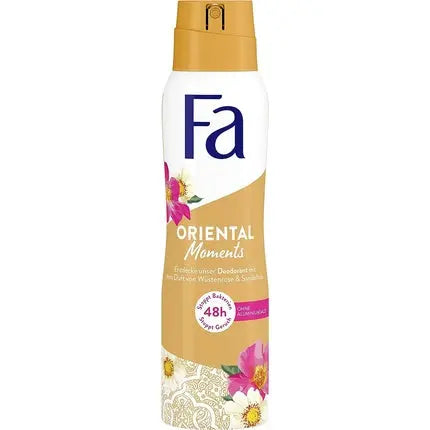 Fa Deodorant Spray Oriental Moments with the Delicate Scent of Desert Rose & Sandalwood 150ml FA