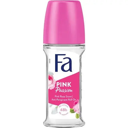 Fa Fa Hour Roll-On Deodorant Pink Passion 1.7 Ounce FA