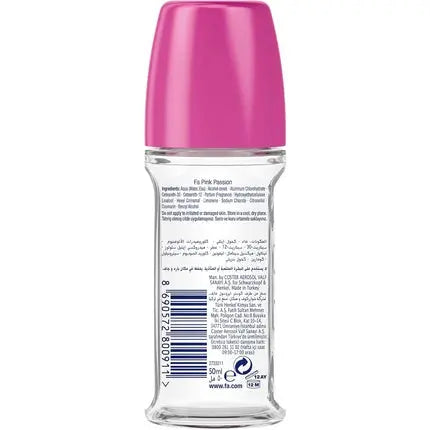 Fa Fa Hour Roll-On Deodorant Pink Passion 1.7 Ounce FA