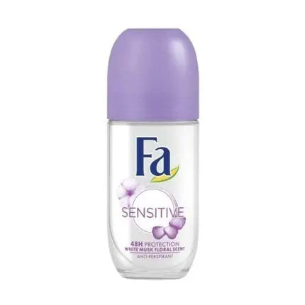 Fa Invisible Sensitive Antiperspirant Deodorant Roll On for Women 50ml FA