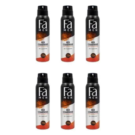 Fa Men Red Cedarwood Deodorant Spray 150ml FA