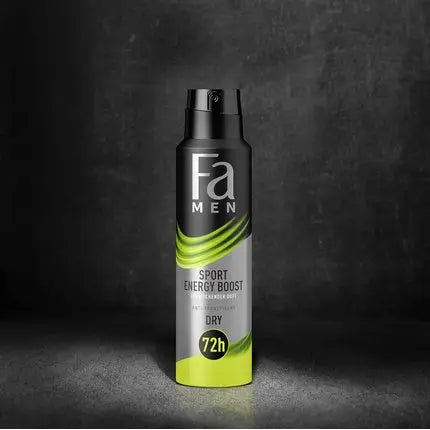 Fa Men Sport Energy Boost Anti-Perspirant Deodorant Spray with Refreshing Scent 150ml FA