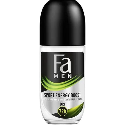 Fa Men Sport Energy Boost Anti-Transpirant Deo Roll-On with Refreshing Scent 50ml FA