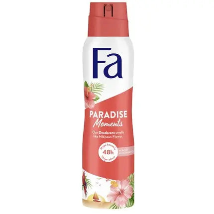 Fa Paradise Moments Deodorant With Hibiscus Flower Scent 150ml FA