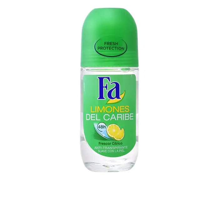 Fa deodorant roll-on crystal 50 ml, Caribbean Lemon FA