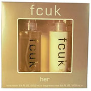 Fcuk Fcuk Her Geschenkset 250ml Body Lotion + 250ml Fragrance Mist Fcuk