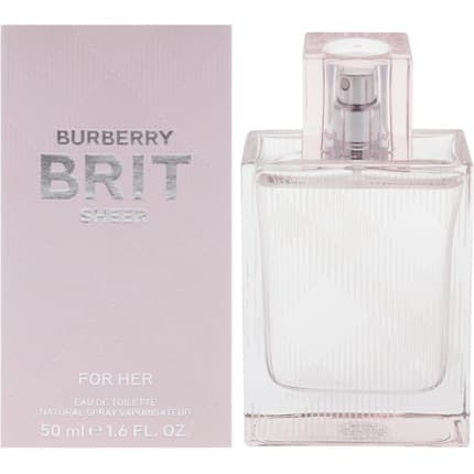 Burberry Brit Sheer Eau de Toilette (EDT) Mixte 50ml