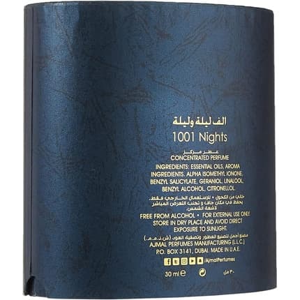 Ajmal 1001 Nights Concentrated Perfume Oil Parfum (Parfum) Mixte 30ml
