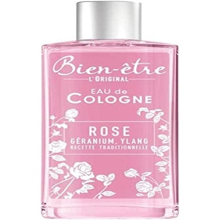 Bien Être Rose Geranium Ylang Ylang Fragrance Eau de Cologne 250ml